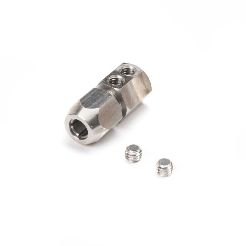 PRB1285 Motor Coupler, 4mm Flex, 5mm Shaft: Pro Boat