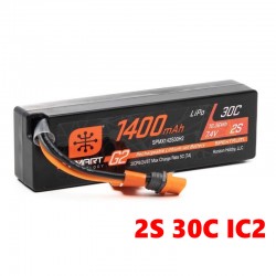 7.4V 1400mAh 2S 30C Smart...