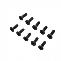 LOS3932 Flat Head Screws M6...