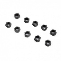 LOS3934 Flat Nut M5 STL: (10)