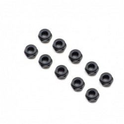 LOS3945 Nylock Nut M6 STL (10)