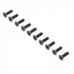 LOS4014 Flat Head Screws M4...