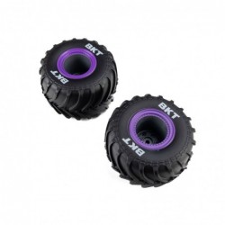 LOS4460 MT Tires Purple...