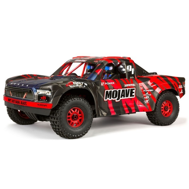 ARRMA Mojave 6S BLX Black/Red