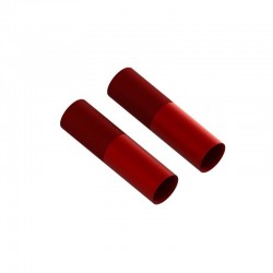 Aluminum Shock Body 24x83mm (Red) (2)