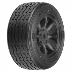 VTA Front Tire 26mm, Mounted Black Wheel