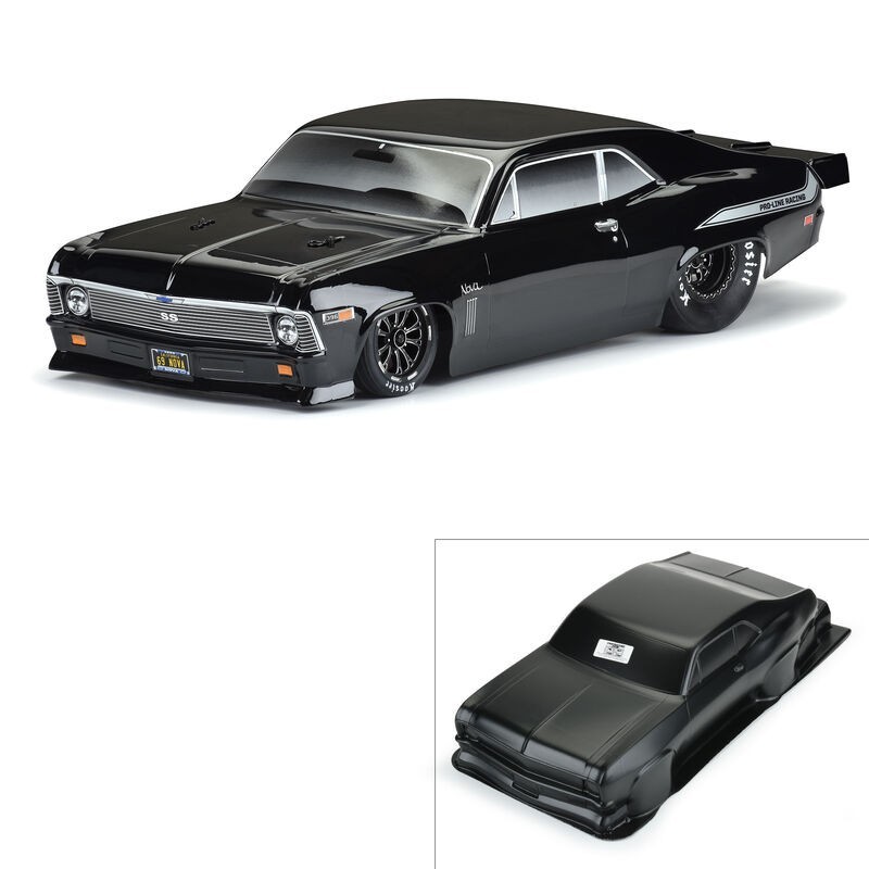 1969 Chevrolet Nova (Black) Body for SC