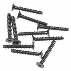 AXA0416 Hex Socket Tapping Flat Head Blk M2.6x18mm