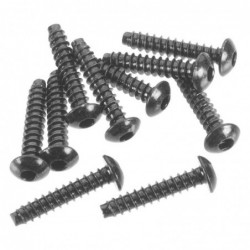 AXA0437 Hex Socket Tapping Button Head M3x15mm Blk