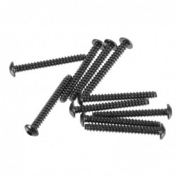 AXA440 Hex Socket Tapping Button Head Black M3x25m