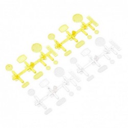 AX80049 LED Lens Set Yellow/Clear (4)