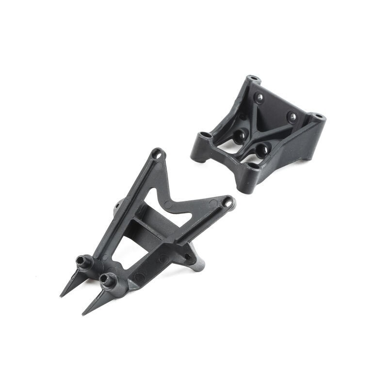 Front Upper Arm/Shock Mount, RR Chassis Brace: BR