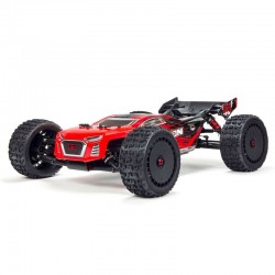 ARRMA 1/8 TALION 6S BLX 4WD Brushless Sport Performance Truggy RTR, Red/Black