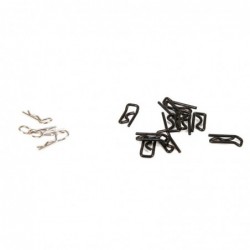 Body Clip, Large (10) & Small (4): 1:5 4wd