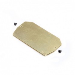 Brass Electronics Mounting Plate, 36g: 22 5.0