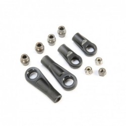 Dual Steering Rod Ends and Pivot Balls: 5B, 5T