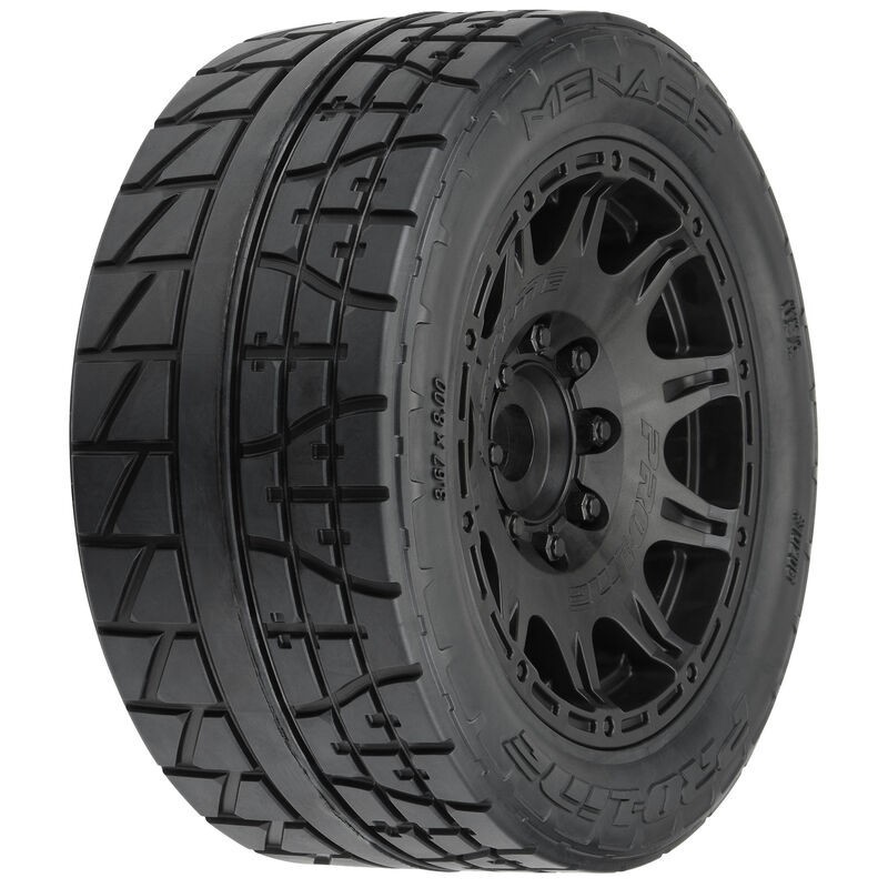Menace HP Tire Fr/Rr 5.7 Mtd 24mm Blk Raid (2)