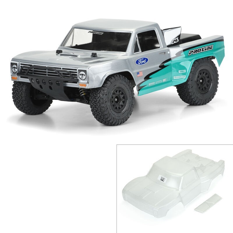 Pre-Cut 1967 Ford F-100 Clear Body for SC