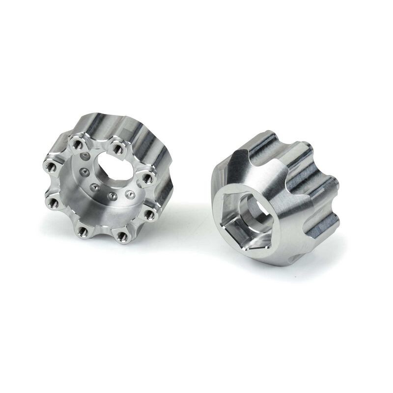 8x32 to 17mm 1/2 Offset Aluminum Hex Adapters