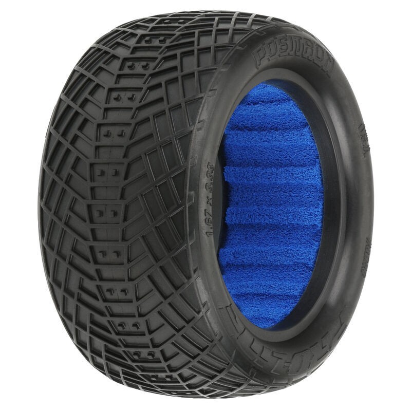 Rear Positron 2.2 S3 Soft Tire w/ Foam: Buggy (2)