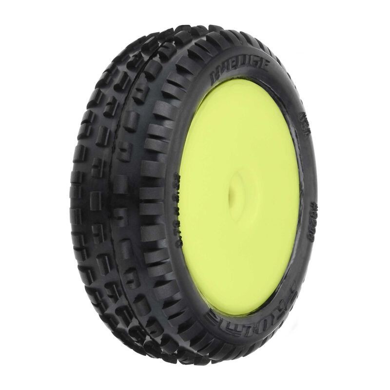 Wedge Carpet Tires MTD Yellow Mini-B Front