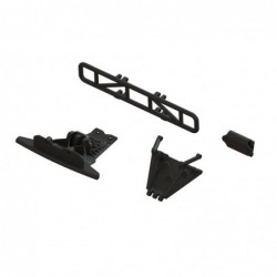 ARA1577 Lower Skid And Bumper Mount Set, Black