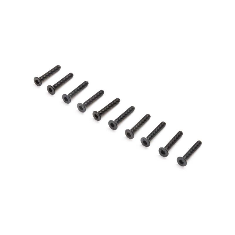 Flat Head Screws, M2x12mm (10)