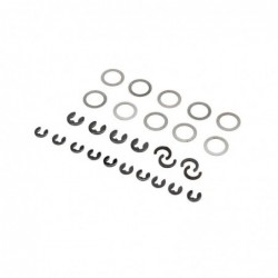 E-Clip and Shim Set: Mini LMT