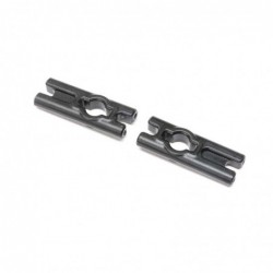 Body Mount Cross Bar, Aluminum, Blk (2): Mini LMT